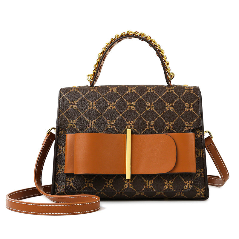 Women's Leather Temperament Shoulder Bag