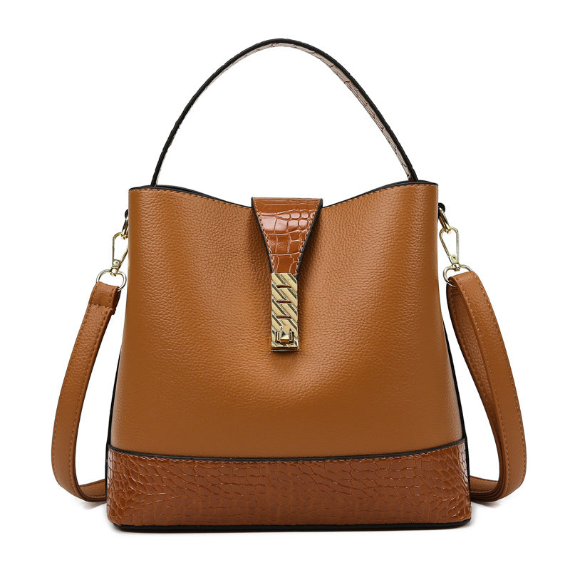 Women's Leather Large Shoulder HandBag