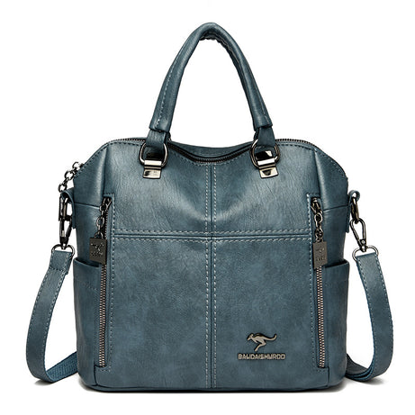 Women's Trendy Genuine Leather Shoulder Bag