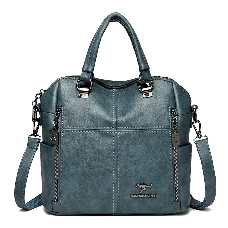 Women's Trendy Genuine Leather Shoulder Bag