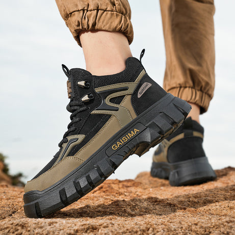 Men's High Top Non-slip Wear-resistant Shoes
