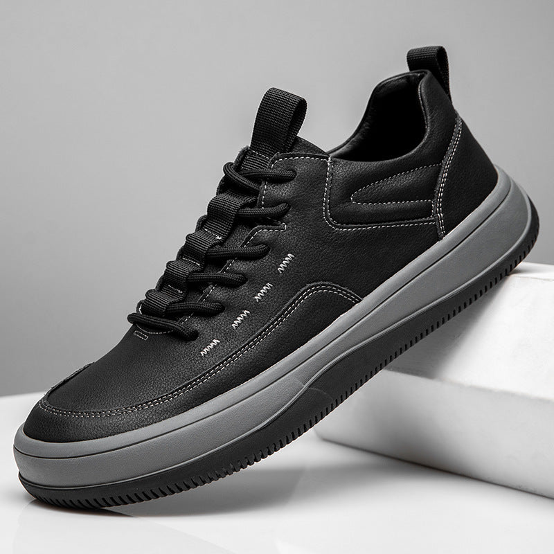 Men's Leather Comfortable Versatile Casual Shoes
