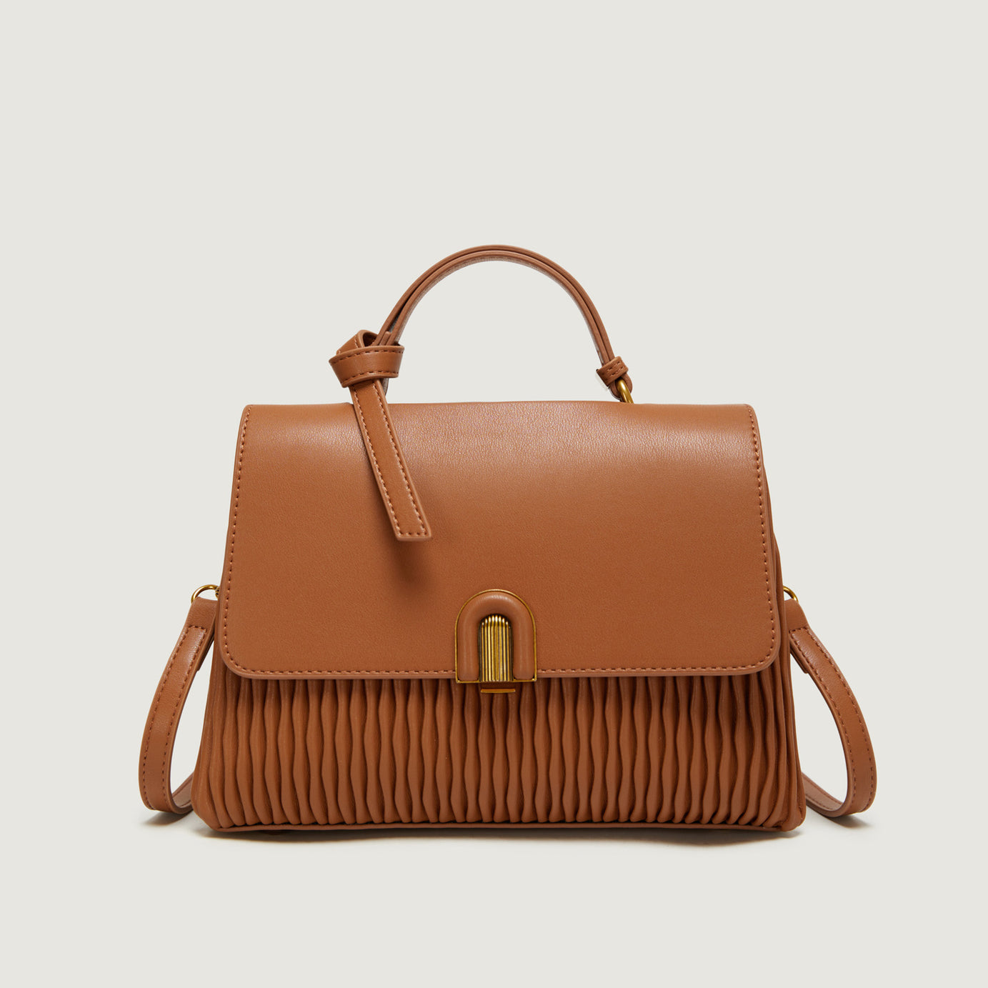 Women's Leather Texture Shoulder Bag