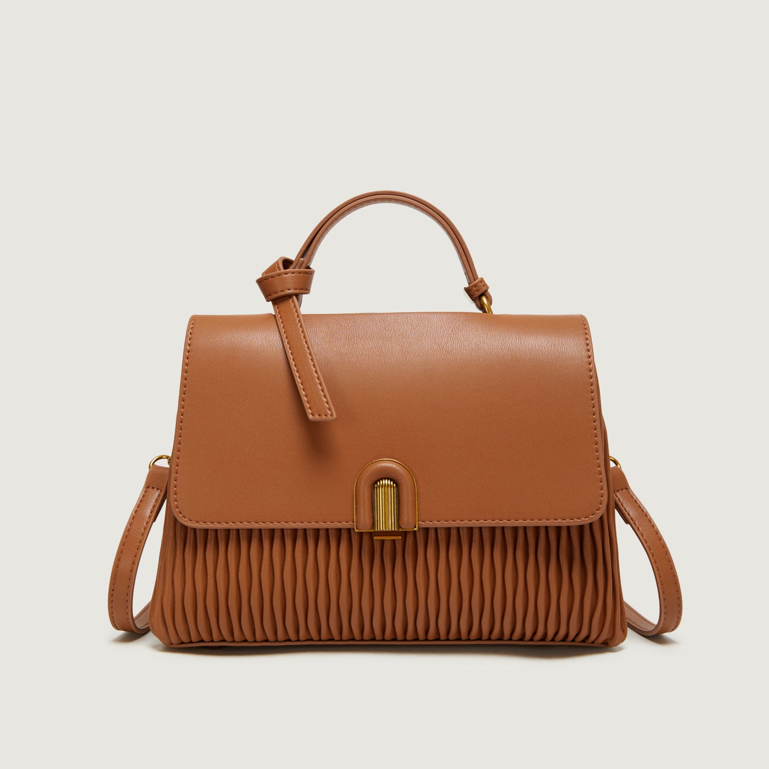 Women's Leather Texture Shoulder Bag