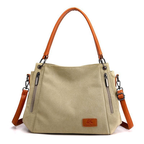 Women's Trendy Canvas Design Shoulder Bag