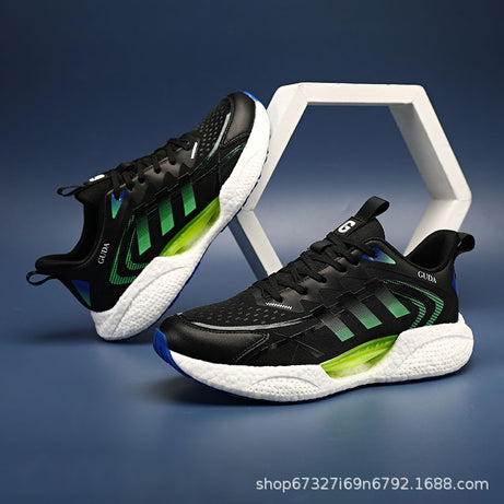 Men's Flying Woven Mesh Breathable Running Shoes