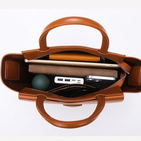 Women's Leather Stylish Casual Handbag
