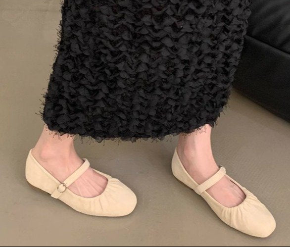 Women's Round Flats Fashion Shoes