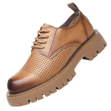 Men's Leather Fashion Trendy Martin Boots