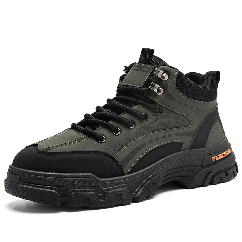 Men's Outdoor High-Top Thick-Soled Martin Boots shoes