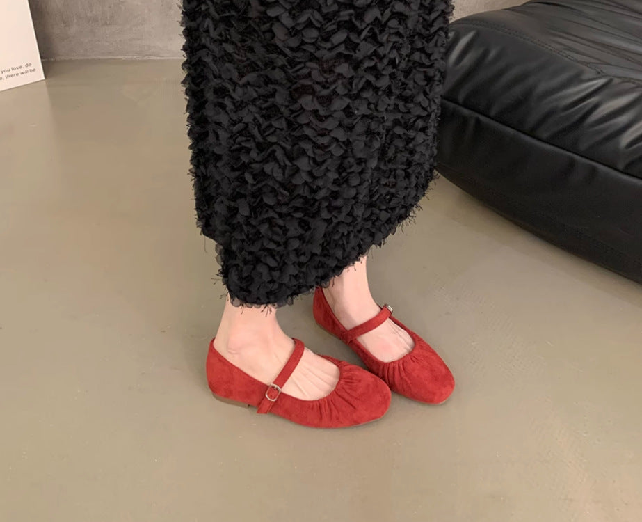 Women's Round Flats Fashion Shoes