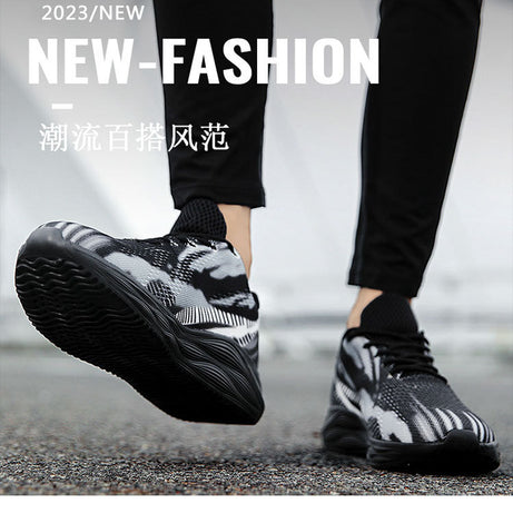 Men's Breathable Mesh Trendy Versatile Casual Shoes