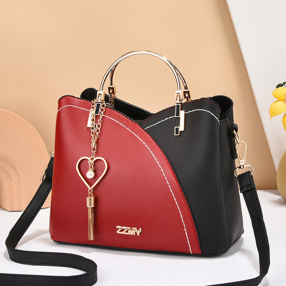 Women's Trend Color Large Capacity Handbag