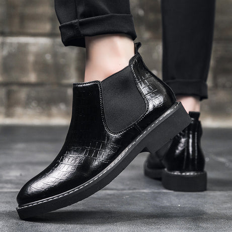 Men's Chelsea Boots High-Top Casual Shoes