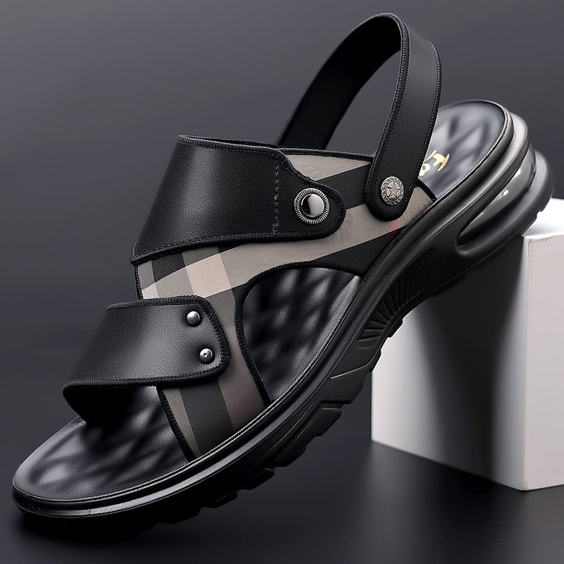 Men's Genuine Leather Summer Sandals (In Stock)