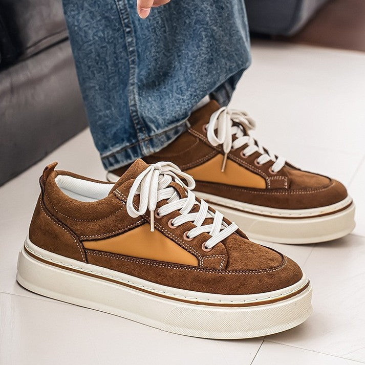 Men's Leather Trendy Comfortable Casual Shoes