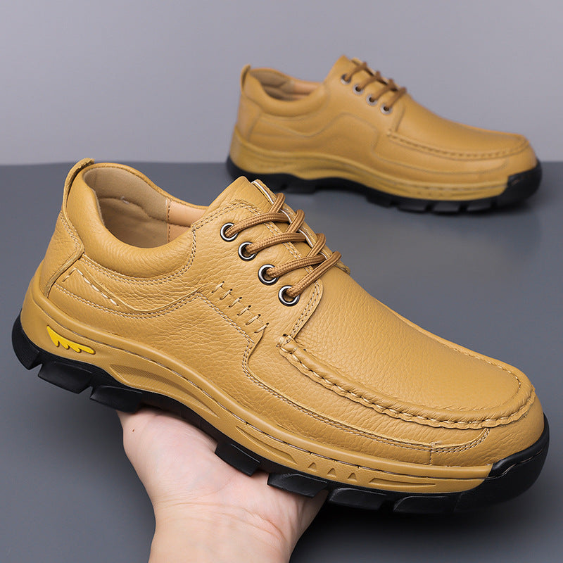 Men's Leather Trendy Outdoor Casual Shoes