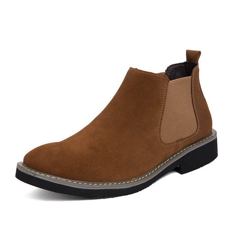 Men's Leather British Style Chelsea Boots