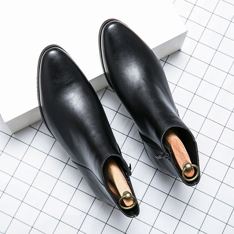 Men's High Top Sleeve Casual Martin Boots