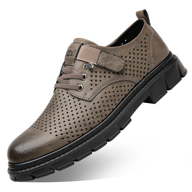 Men's Leather Breathable Outdoor Shoes