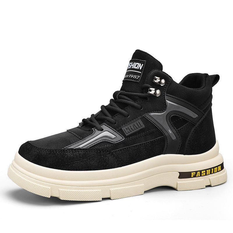 Men's High-Top Martin Boots Fashion Casual Shoes