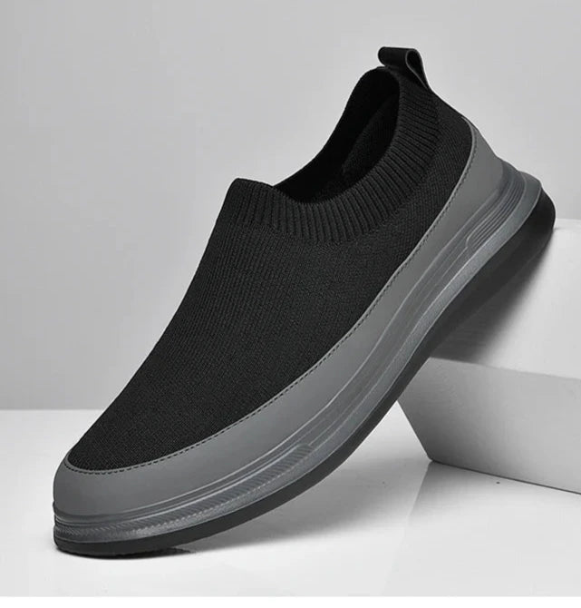 Men's Breathable Cloth Mesh Canvas Casual Shoes (In Stock)