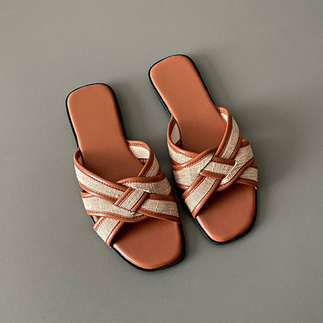 Women's Leisure Vacation Beach Flat Sandals