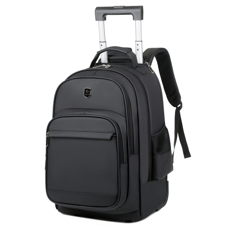 Men's Multifunctional Travel Trolley Backpack