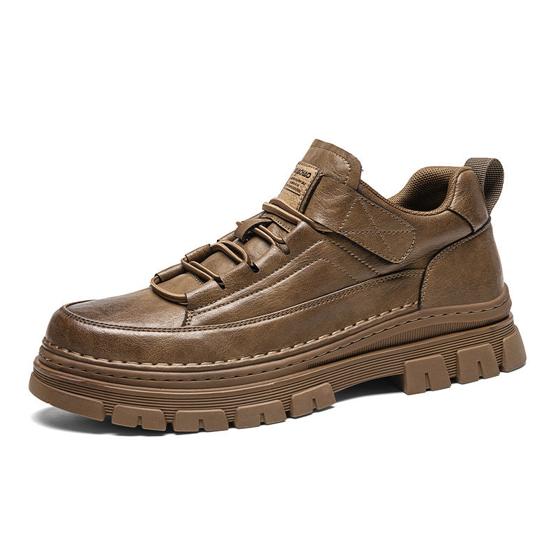 Men's Leather Fashion Trend Martin Boots Casual Shoes
