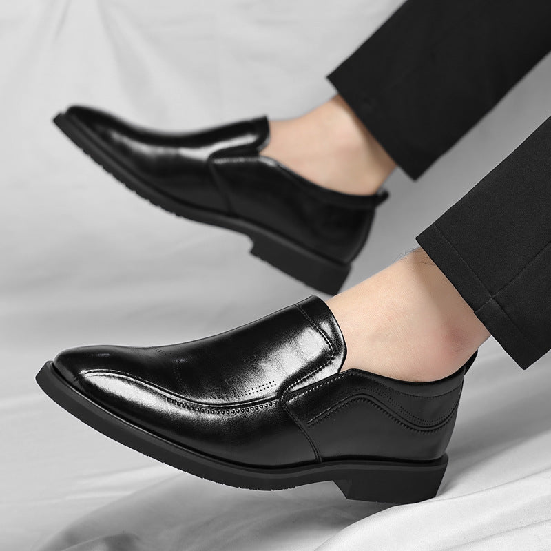 Men's Leather Outdoor Trend Formal Shoes