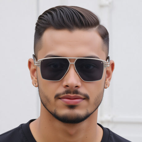 Men's Fashion Retro High-End Square Sunglasses