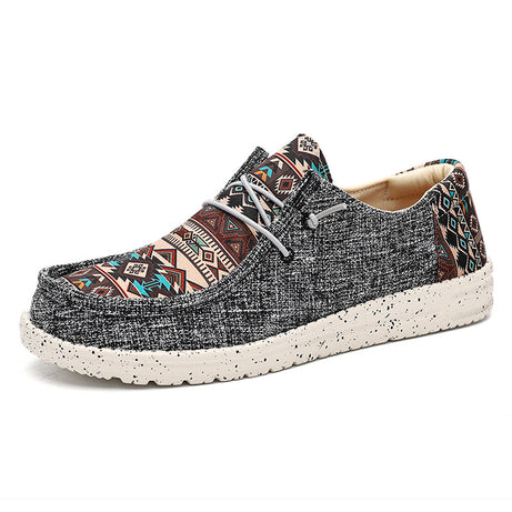 Men's Slip-On Canvas Casual Flats Shoes