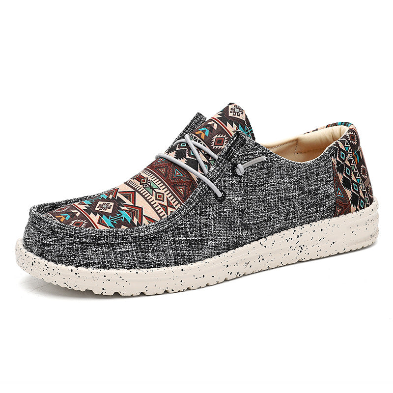 Men's Slip-On Canvas Casual Flats Shoes