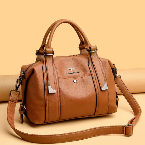 Women's Leather Large Capacity Shoulder Bag