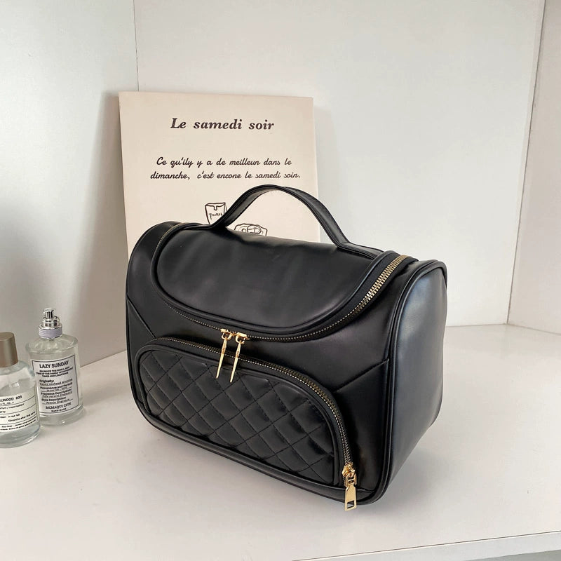 Women's Handheld Portable Cosmetic Bag