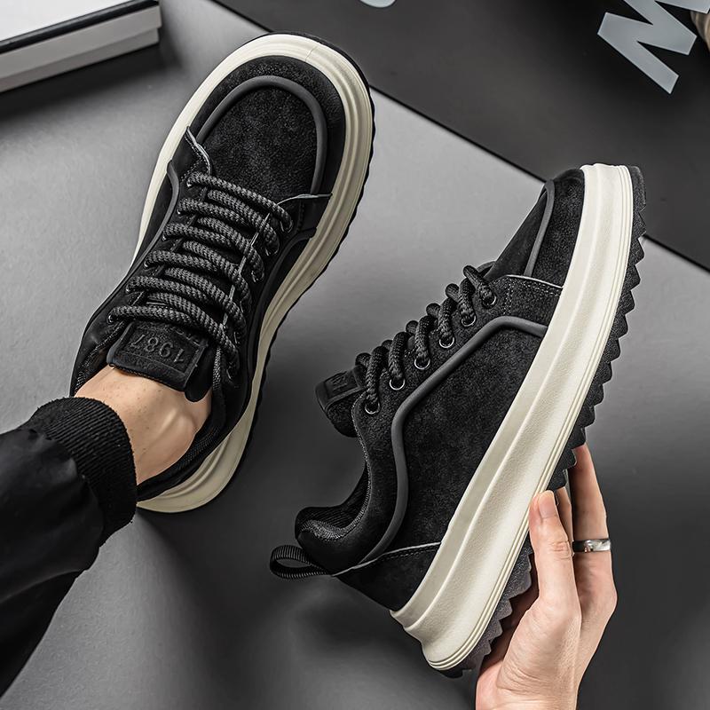 Men's Leather Outdoor Trendy Casual Shoes