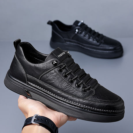Men's Trend British Style Leather Casual Shoes