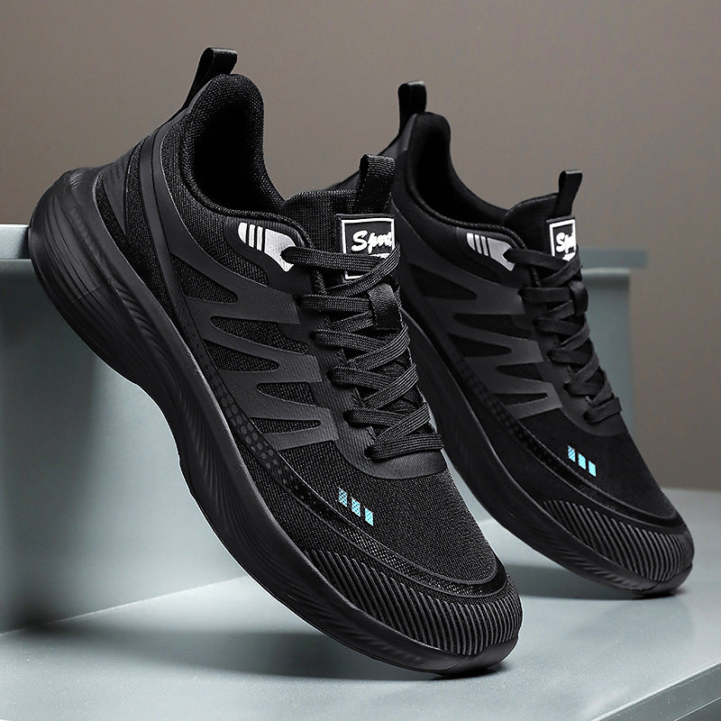Men's Flying Woven Breathable Running Shoes