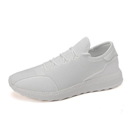 Men's Lace-up Solid Color Simple Casual Shoes