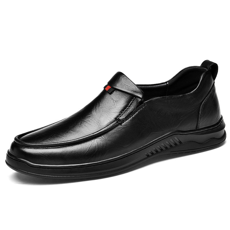 Men's Leather Low-Top Casual Shoes