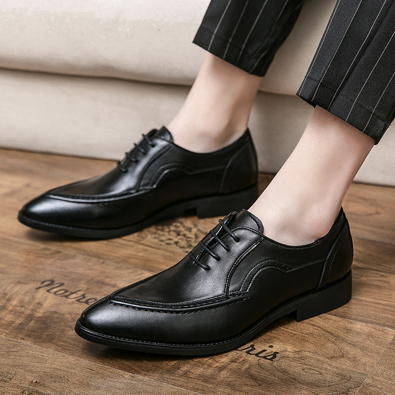 Men's Outdoor Fashion Leather Formal Shoes