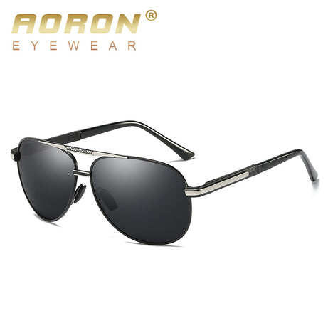 Men's Polarized Driving Glasses Toad Frame Sunglasses