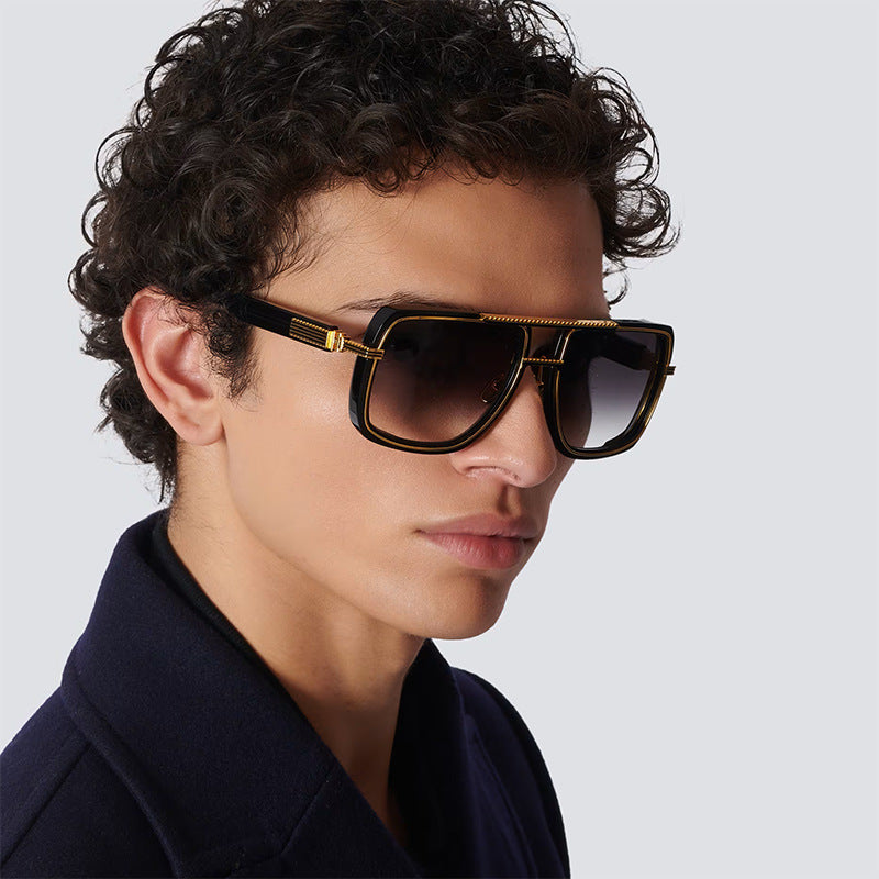 Men's Large Box High-End Sunscreen Sunglasses