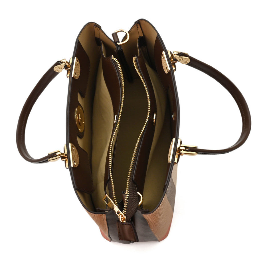 Women's Leather Trendy Large Capacity Handbag