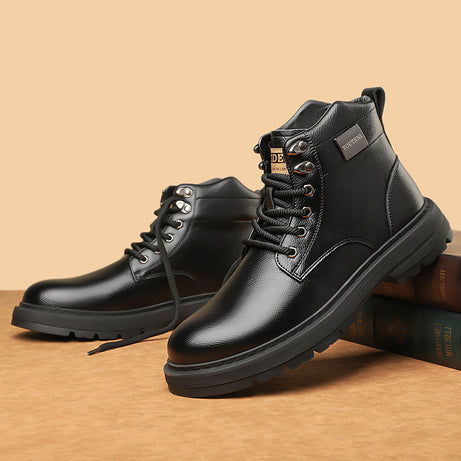 Men's Leather Fashionable Martin Boots