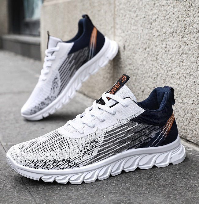 Men's Fashion Trend Lace-up Running Shoes