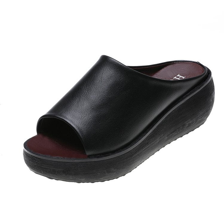 Women's Cool slippers Korean Fashion heel