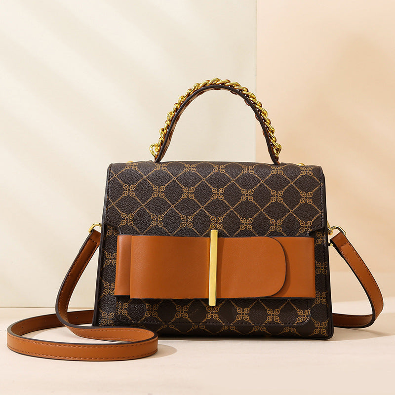 Women's Leather Temperament Shoulder Bag