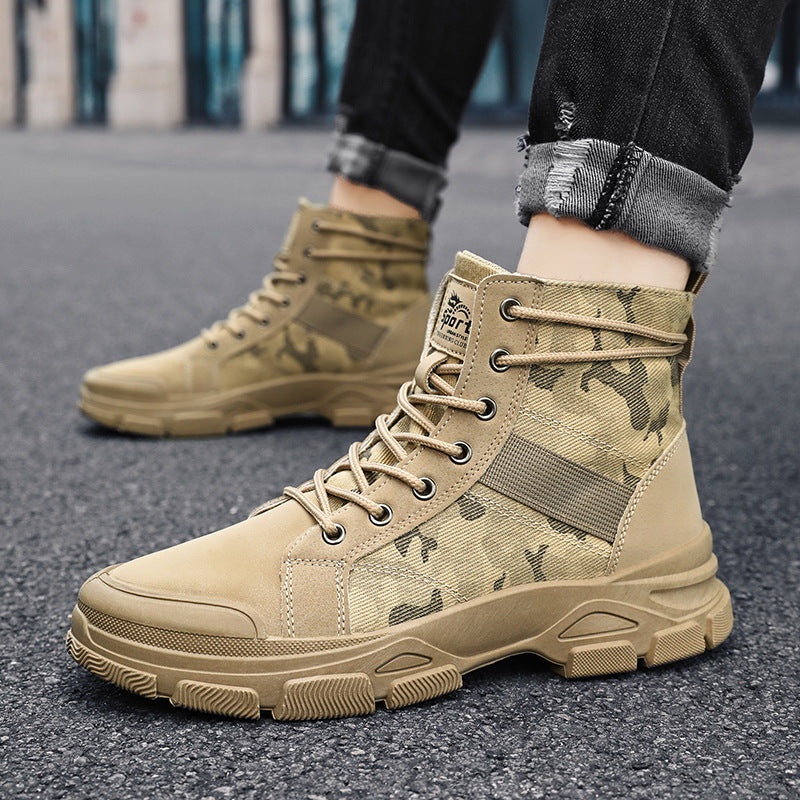 Men's Martin Boots Fashion Trend Shoes