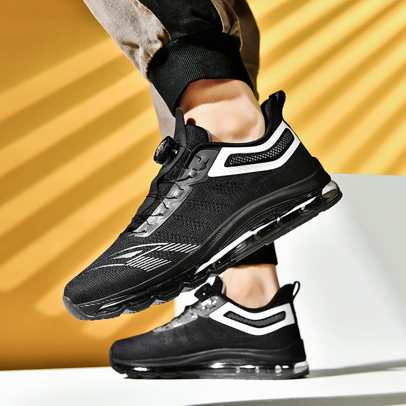 Men's Air Cushion Rotating Buckle Casual Shoes